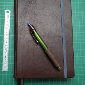 Egyedi A5 Bullet Journal notesz készítés, pontozott füzet, naplózáshoz